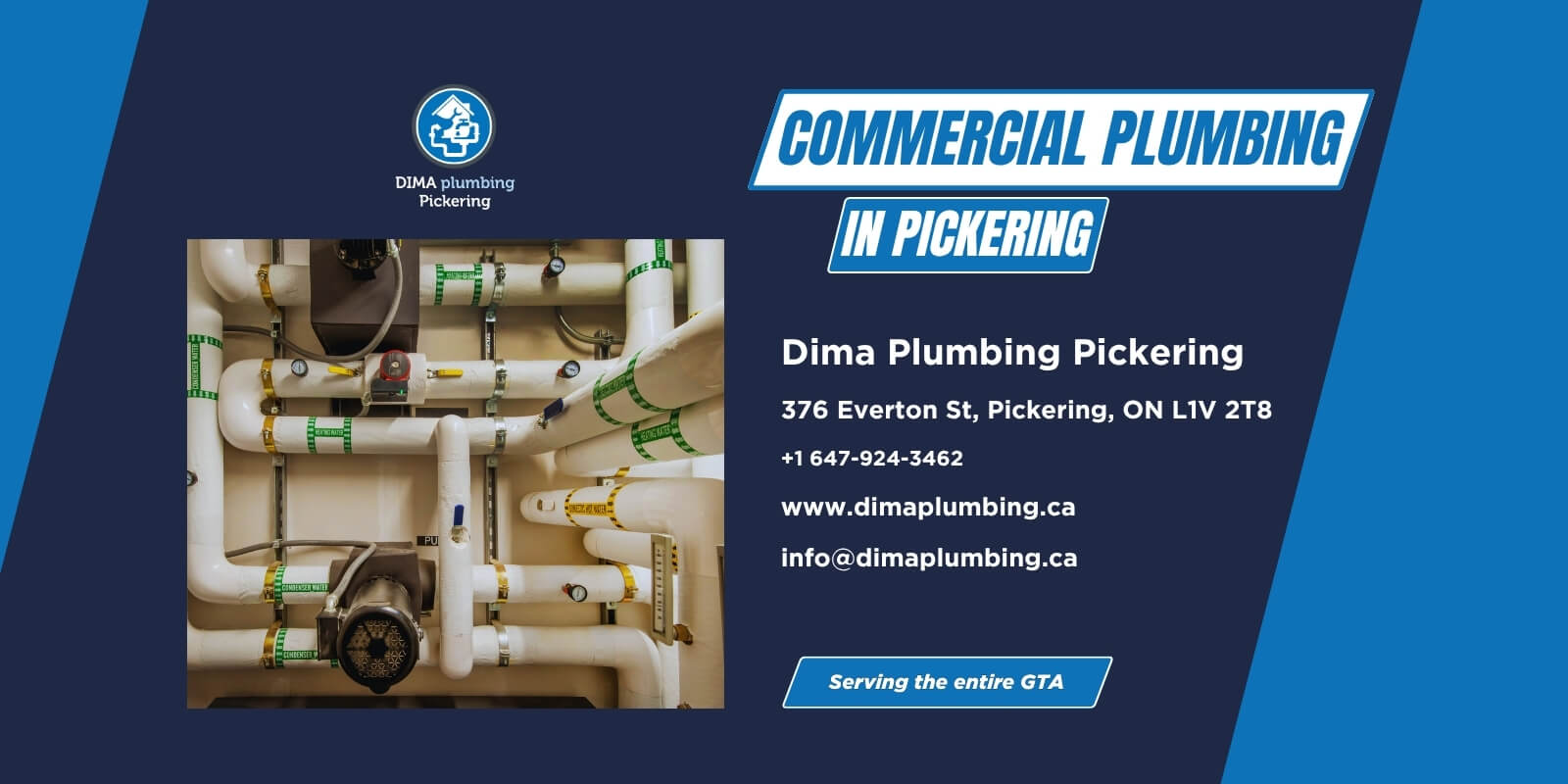 Commercial plumbing solutions in Pickering