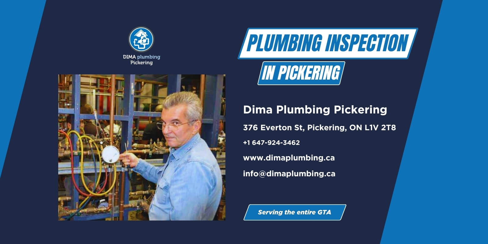 Plumbing inspection services in Pickering