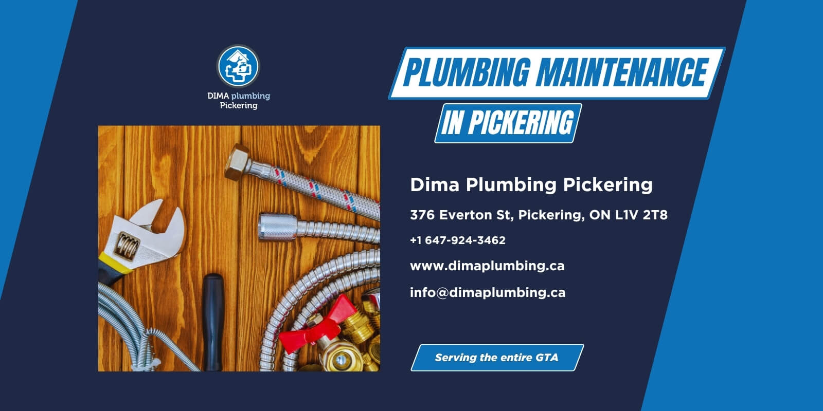 Plumbing maintenance services in Pickering